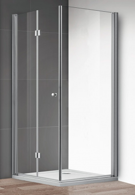 Душевой уголок CEZARES ECO-O-AS-1-80-C-Cr фото в интернет-магазине Русалия