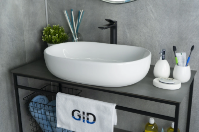 Раковина накладная Gid N9026a фото в интернет-магазине Русалия