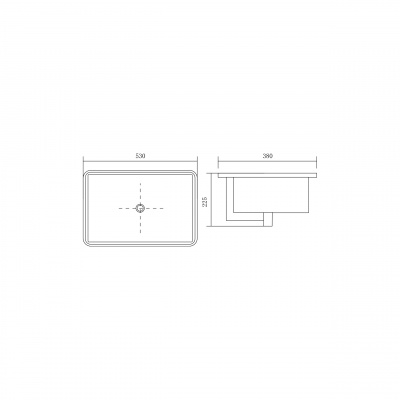 Раковина для монтажа под столешницу Aquatek AQ10491-00 фото в интернет-магазине Русалия
