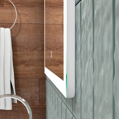 Зеркало с подсветкой Sevilla 600x800 антизапотевание ЗЛП248 Continent фото в интернет-магазине Русалия