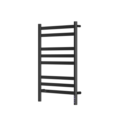 Полотенцесушитель электрический REFLEXION Карру RXT118050BL 800x500 черный матовый, 1 крючок фото в интернет-магазине Русалия
