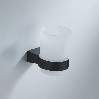 Стакан для ванной комнаты Shevanik SG5712H, черный фото в интернет-магазине Русалия