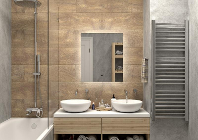 Зеркало Нембус 600x700 НЕМ-02-60/70-14 Misty фото в интернет-магазине Русалия