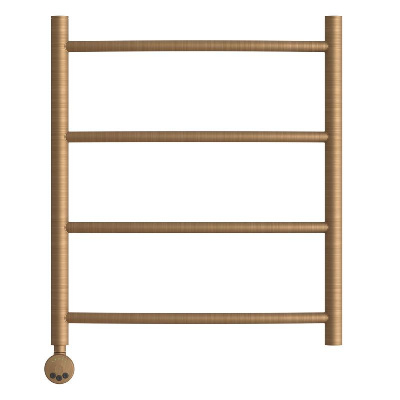 Полотенцесушитель электрический Point Афина PN04156BRE П4 500x600 левый/правый, бронза фото в интернет-магазине Русалия