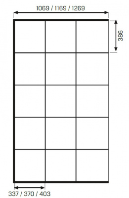 Душевое ограждение NEW TRENDY NEW MODUS BLACK 130x200 EXK-5551 (черный) фото в интернет-магазине Русалия