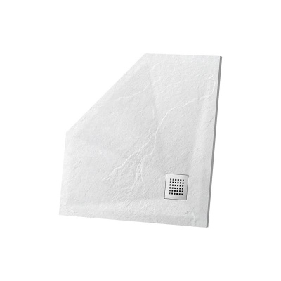 Поддон для душа из искусственного камня VST-4SP9090W, 900*900*25, белый матовый Vincea фото в интернет-магазине Русалия