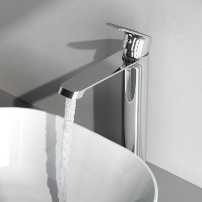 F8F92000 Func, смеситель для умывальника высокий, хром фото в интернет-магазине Русалия