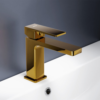 530210600 Gala, смеситель для умывальника, золото Damixa фото в интернет-магазине Русалия