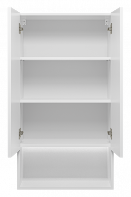 Шкаф Vega 60 над стиральной машиной подвесной (белый) VEG-08060-011 Brevita фото в интернет-магазине Русалия