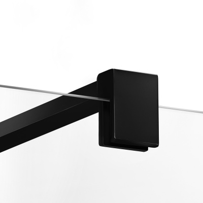 Душевое ограждение NEW TRENDY SUPERIA BLACK 80x80x195 K-0590 фото в интернет-магазине Русалия