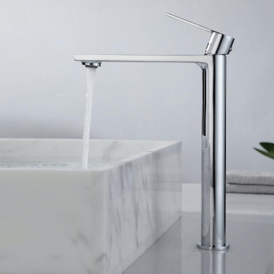 Смеситель для раковины Vogue VBF-1V2CH однорычажный, хром Vincea фото в интернет-магазине Русалия