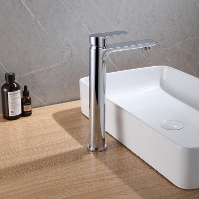 Смеситель ABBER Weiss Insel AF8011 для раковины, хром фото в интернет-магазине Русалия