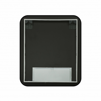 BOND M35ZE-6080 Зеркало прямоугольное Loft 60х80см с подсветкой и черным обрамлением фото в интернет-магазине Русалия
