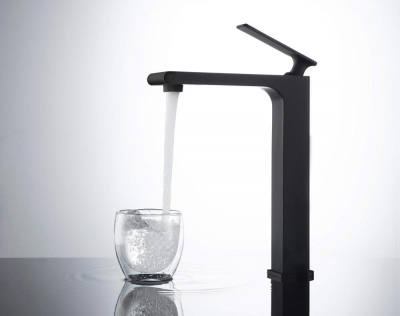 Смеситель для раковины-чаши Timo Anni (2711/03F) черный фото в интернет-магазине Русалия