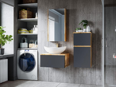 Зеркальный шкаф Ива 45 правый П-Ива04045-01П Misty фото в интернет-магазине Русалия