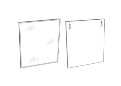 Зеркало "Гольф 40" Corozo фото в интернет-магазине Русалия