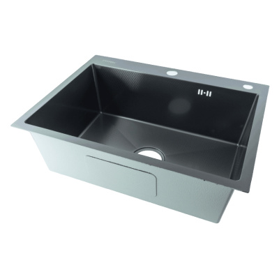 Мойка для кухни Fmark FSC6050Q, графит фото в интернет-магазине Русалия