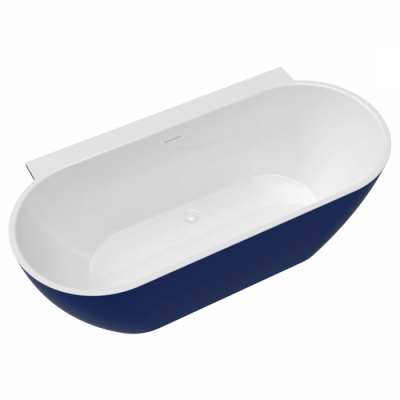 Ванна отдельностоящая акриловая Delice Voyage 170х80 синяя матовая DLR440106Bu фото в интернет-магазине Русалия