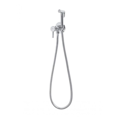 Гигиенический душ со смесителем встраиваемый Hansberge H3099C, хром фото в интернет-магазине Русалия