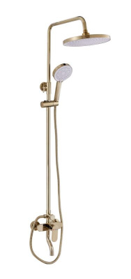 Душевая система FASHUN с изливом золото (A2485-35) фото в интернет-магазине Русалия