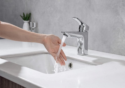 Cмеситель для раковины 97 без донного клапана AQUATEK AQ1010CR ВЕГА фото в интернет-магазине Русалия