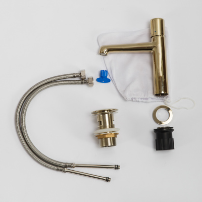 Смеситель для раковины  UNO UNO-LVM-ORO  Belbagno фото в интернет-магазине Русалия