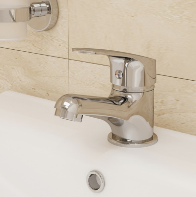 Смеситель для умывальника Milardo Simp (SIMSB00M01) фото в интернет-магазине Русалия