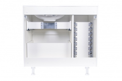 Тумба с раковиной Барселона 90 напольная ПРАВАЯ Style Line фото в интернет-магазине Русалия