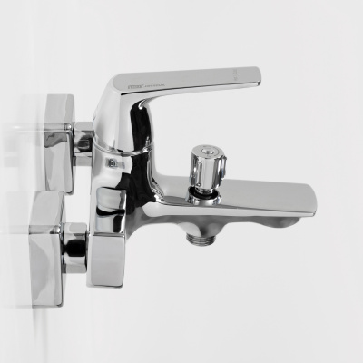 Neime 1901 Смеситель для ванны с коротким изливом Wasserkraft фото в интернет-магазине Русалия