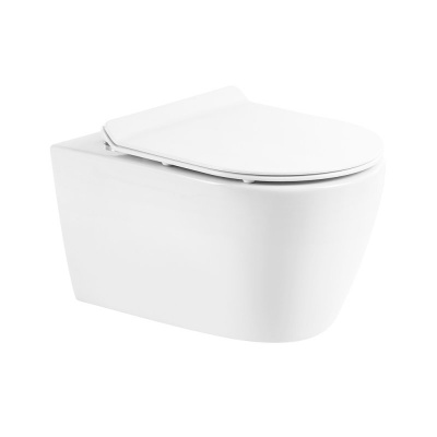 Унитаз подвесной безободковый Marino BB105CHR Belbagno фото в интернет-магазине Русалия