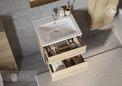 Раковина Santek Элина 60 отверстие под смеситель 1WH501606 фото в интернет-магазине Русалия