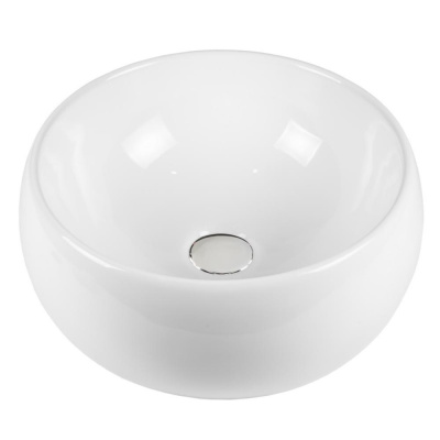 BOND S52-390 Раковина накладная круглая 40*40*15,5см белая фото в интернет-магазине Русалия