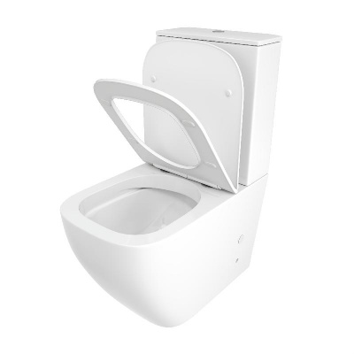 Унитаз MIMI напольный безободковый Ceruttispa CT8707 (620x380x830) фото в интернет-магазине Русалия