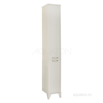 Пенал Леон Н напольный дуб белый 1A187903LBPS0 Акватон фото в интернет-магазине Русалия