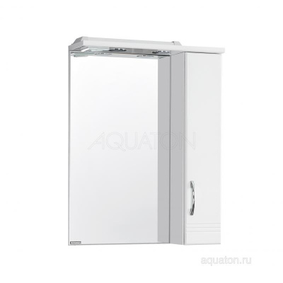 Зеркальный шкаф AQUATON Онда правый белый 1A009802ON01R фото в интернет-магазине Русалия