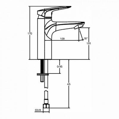 Комплект смесителей Комплект смесителей Elite E32911RU-CP Jacob Delafon фото в интернет-магазине Русалия