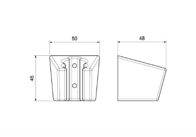 Держатель ручного душа AQUATEK, матовый черный AQ2402MB фото в интернет-магазине Русалия
