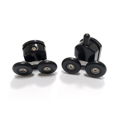 Душевой уголок ABBER Schwarzer Diamant AG30140B5-S50B5 50х140 прямоугольный, профиль черный, прозрачное стекло фото в интернет-магазине Русалия