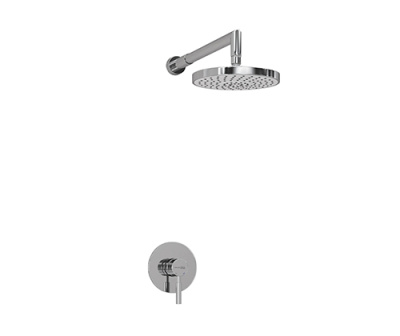 A12429 Встраиваемый комплект для душа с верхней душевой насадкой Wasserkraft фото в интернет-магазине Русалия