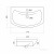 Комплект мебели для ванной Жасмин 70 Style Line фото в интернет-магазине Русалия