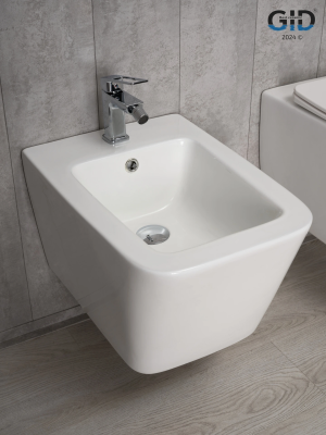 Биде подвесное Gid BDP-44 21109 белый 51.5x36x30 фото в интернет-магазине Русалия