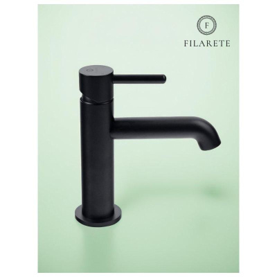 Смеситель для раковины FILARETE Roun FL5020BL, черный фото в интернет-магазине Русалия
