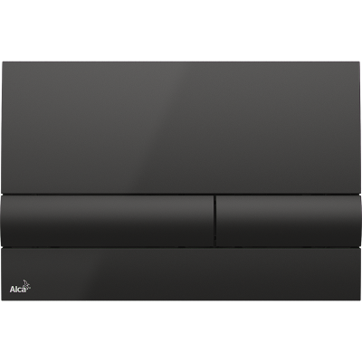 Клавиша смыва M1718 черная глянцевая Alcaplast фото в интернет-магазине Русалия