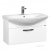 Тумба под раковину AQUATON Ария 80 подвесная белый 1A141701AA010 фото в интернет-магазине Русалия