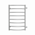 Водяной полотенцесушитель Классик П8 500х800 бп600 4670078530264 Terminus фото в интернет-магазине Русалия