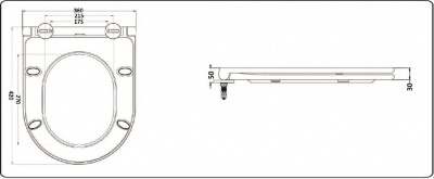 Унитаз подвесной с сиденьем микролифт 2197MG Grey темно-серый матовый CeramaLux фото в интернет-магазине Русалия