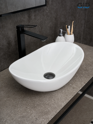 Раковина накладная Gid N9133 фото в интернет-магазине Русалия