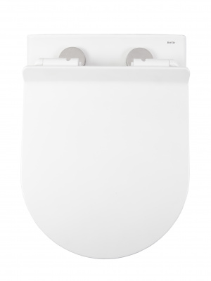 BOND F02-10 Унитаз подвесной безободковый с сиденьем с микролифтом фото в интернет-магазине Русалия