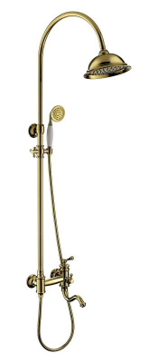 Душевая система Timo Adelia 3-х режимная (SX-6010/02 antique) фото в интернет-магазине Русалия