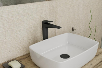 Смеситель для умывальника RUSH Nevis (NE1735-11blаск) фото в интернет-магазине Русалия